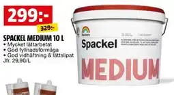 Bauhaus SPACKEL MEDIUM 10 L erbjuda