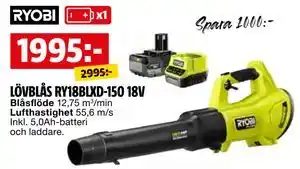 LÖVBLÅS RY18BLXD-150 18V