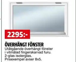 Bauhaus ÖVERHÄNGT FÖNSTER erbjuda