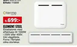 Bauhaus ELEMENT STEEL erbjuda
