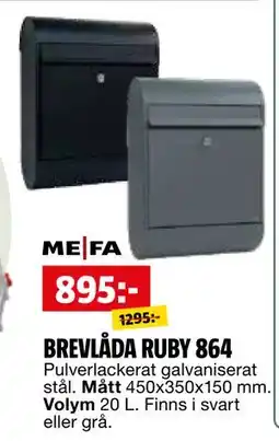 Bauhaus BREVLÅDA RUBY 864 erbjuda