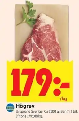 ICA Kvantum Högrev erbjuda