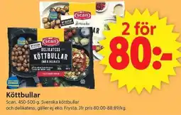 ICA Supermarket Scan köttbullar erbjuda