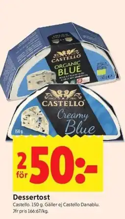 ICA Kvantum Castello creamy blue erbjuda