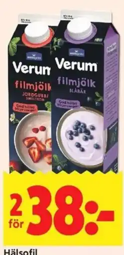 ICA Kvantum Verum filmjölk erbjuda