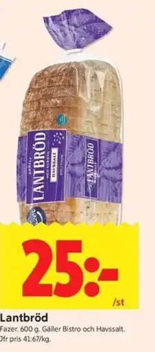 ICA Kvantum Lantbröd erbjuda