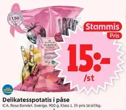 ICA Supermarket ICA Delikatesspotatis i påse erbjuda