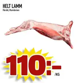 Rinkeby Matcenter Helt lamm erbjuda