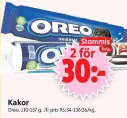 ICA Supermarket Oreo Kakor erbjuda