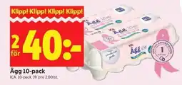 ICA Kvantum Ica ägg erbjuda