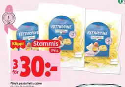 ICA Kvantum Ica fettuccine erbjuda