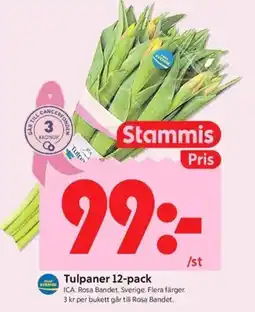 ICA Kvantum Stammis Tulpaner erbjuda