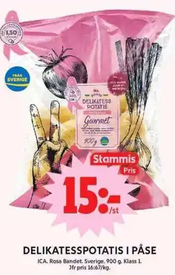 ICA Maxi Stammis delikatesspotatis erbjuda
