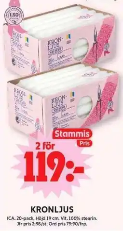 ICA Maxi Stammis Kronljus erbjuda