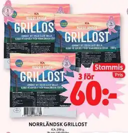 ICA Maxi Ica grillost erbjuda