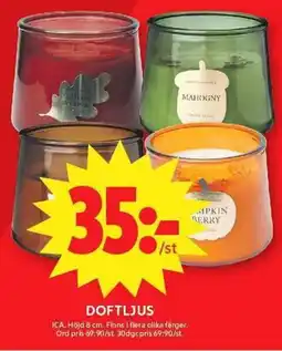 ICA Maxi Ica doftljus erbjuda