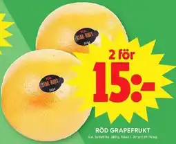 ICA Maxi Röd grapefrukt erbjuda