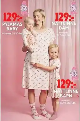 ICA Maxi mywear nattlinne erbjuda