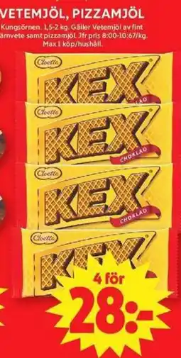 ICA Maxi Cloetta Kex Choklad erbjuda