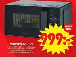 ICA Maxi Severin mikrovågsugn erbjuda