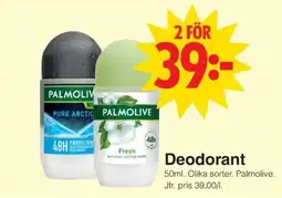 Matöppet Palmolive Deodorant erbjuda