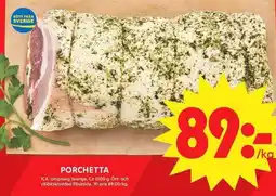 ICA Maxi ICA Porchetta erbjuda