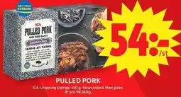 ICA Maxi Ica pulled pork erbjuda