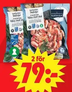 ICA Maxi Royal Greenland Skalrejer erbjuda