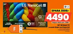 Power LG 50" 4K Smart TV erbjuda