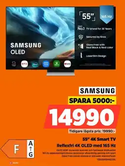 Power Samsung 55" 4K Smart TV erbjuda