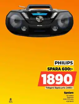 Power Philips spelare erbjuda