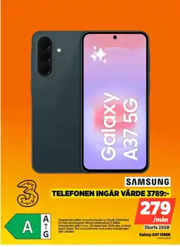 Power Samsung Galaxy A37 5G erbjuda