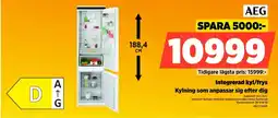 Power AEG integrerad kyl/frys erbjuda