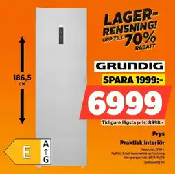 Power Grundig Frys erbjuda