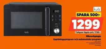 Power kulz mikrovågsugn erbjuda