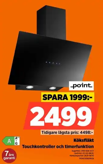 Power Point köksfläkt erbjuda