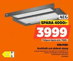Power Aeg köksfläkt erbjuda