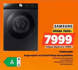 Power Samsung tvättmaskin erbjuda