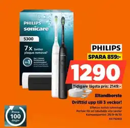 Power Philips el tandborste erbjuda