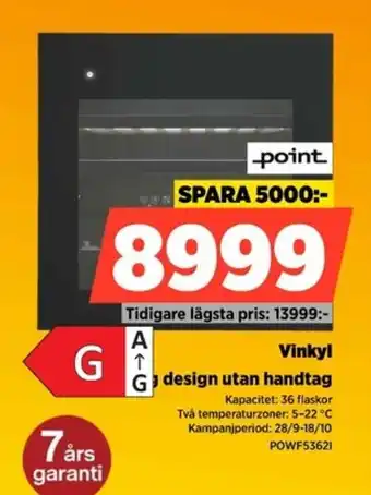 Power Point vinkyl erbjuda