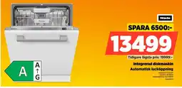 Power Miele integrerad diskmaskin erbjuda