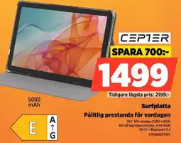 Power Cepter surfplatta erbjuda