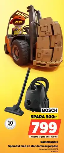 Power Bosch Dammsugare erbjuda