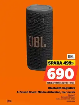 Power Jbl bluetooth-högtalare erbjuda