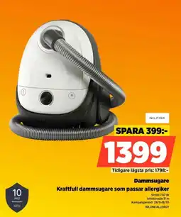 Power Nilfisk dammsugare erbjuda