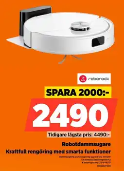 Power Roborock Robotdammsugare erbjuda