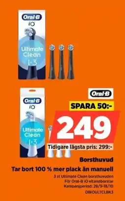 Power Oral-B borsthuvud erbjuda