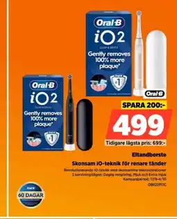 Power Oral-B el tandborste iO2 erbjuda