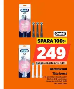 Power Oral-B Borsthuvud Täta borst erbjuda