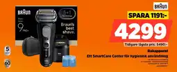 Power Braun shaver series 9 pro+ erbjuda